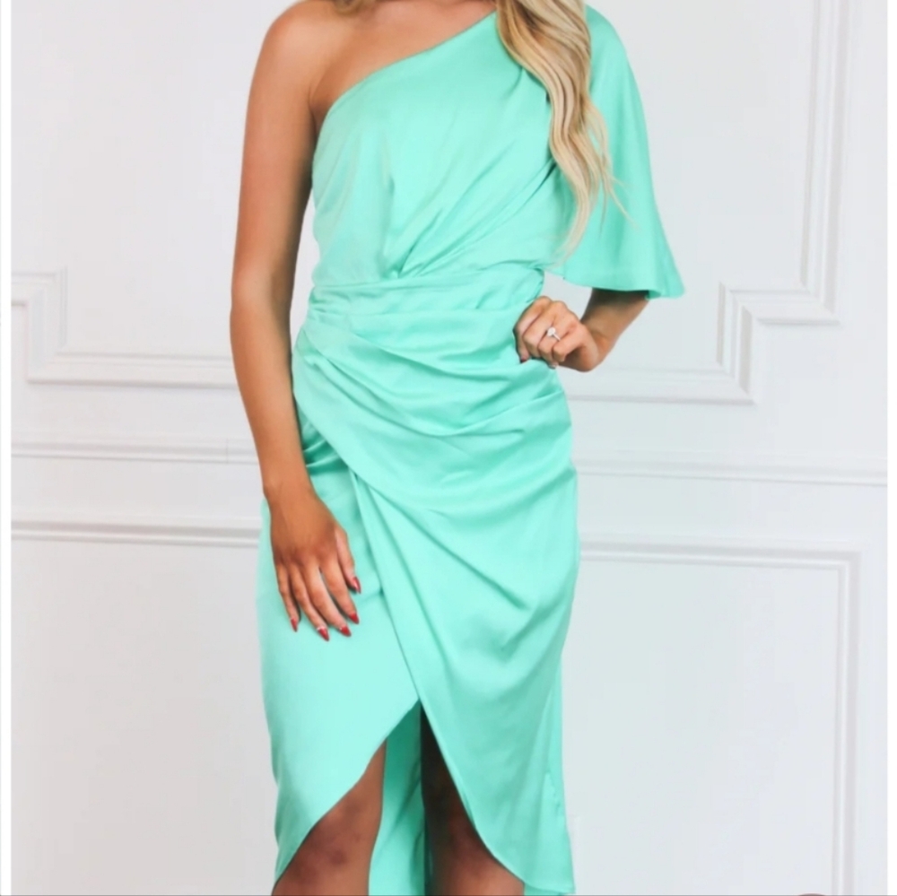 Mint dress